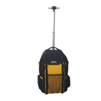 Multifunction Heavy Duty Electrical Tool Kit Bag Trolley Garden Electrician Backpack Tote Tool Bag With Wheels