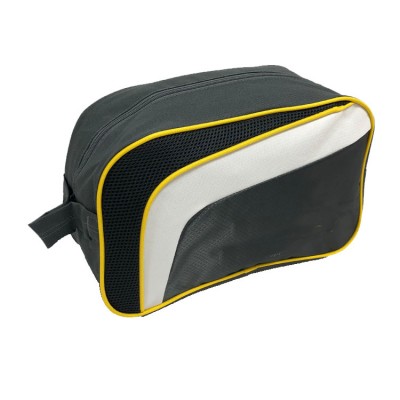 Thick strong durable waterproof oxford cloth shoes storage zipper bag with promotional price